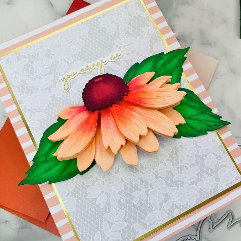 Chrysanthemums Metal Cutting Dies for Card Making New, Flower Carbon Steel Butte