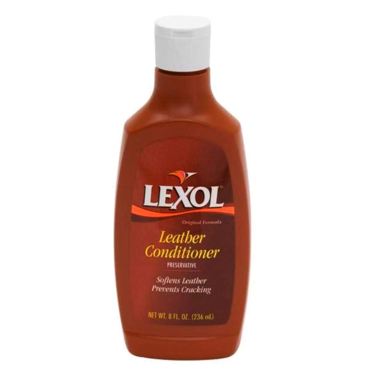 Lexol Leather Conditioner 8 Fl Oz Pack of 1 Preserves Protects Prolongs Leather