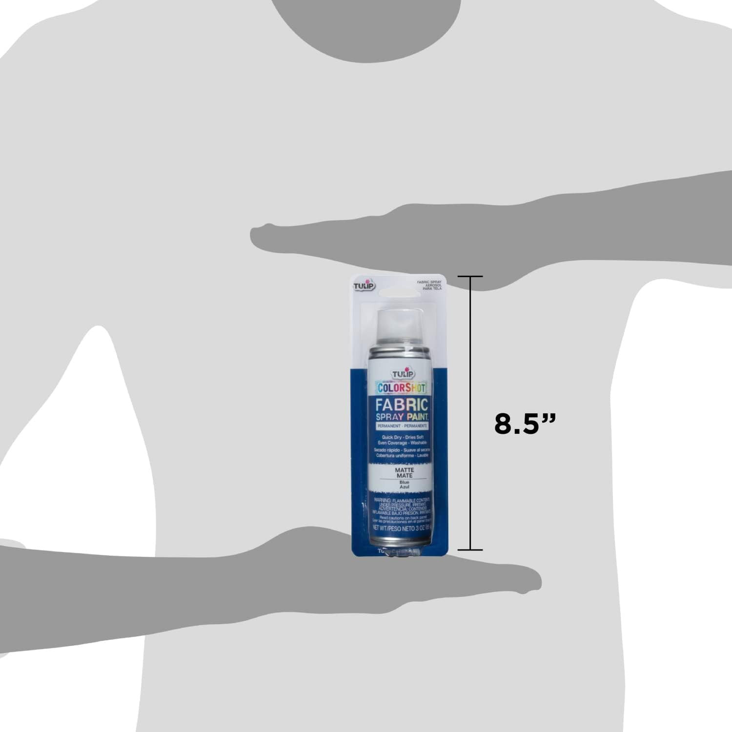 Colorshot Instant Spray Fabric Color 3Oz. Blue