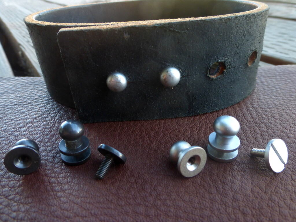 Sam Browne Button Stud & Screw Solid Brass 10mm 10 pack BEST PRICE ON EBAY!!