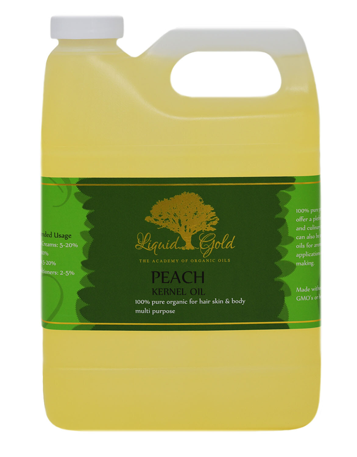 32 oz PEANUT OIL REFINED ORGANIC CARRIER COLD PRESSED 100% PURE FRESH NATURAL