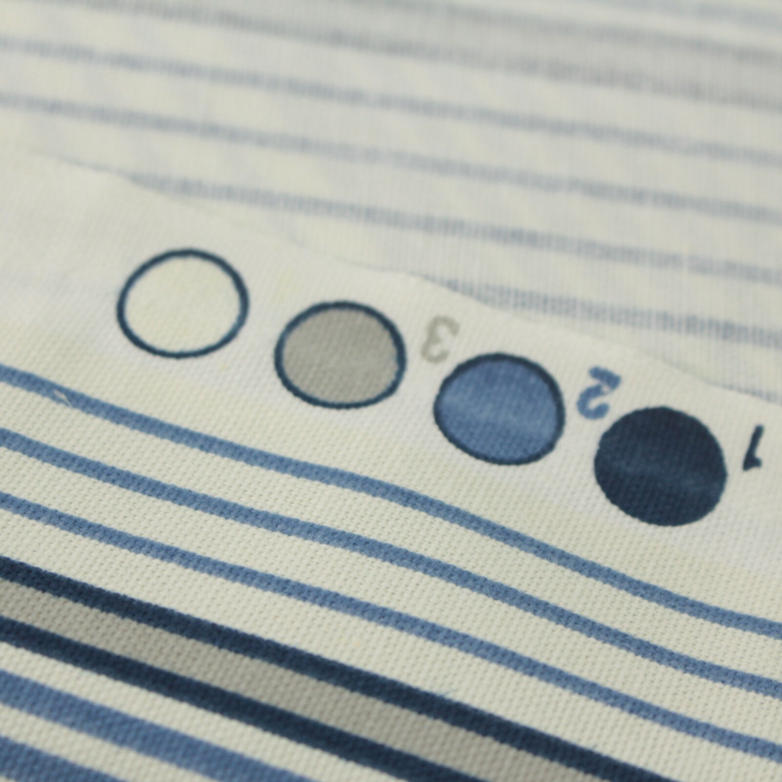 P KAUFMANN JOHN NAVY BLUE WHITE PINSTRIPE COTTON MULTIUSE FABRIC BY YARD 54″W