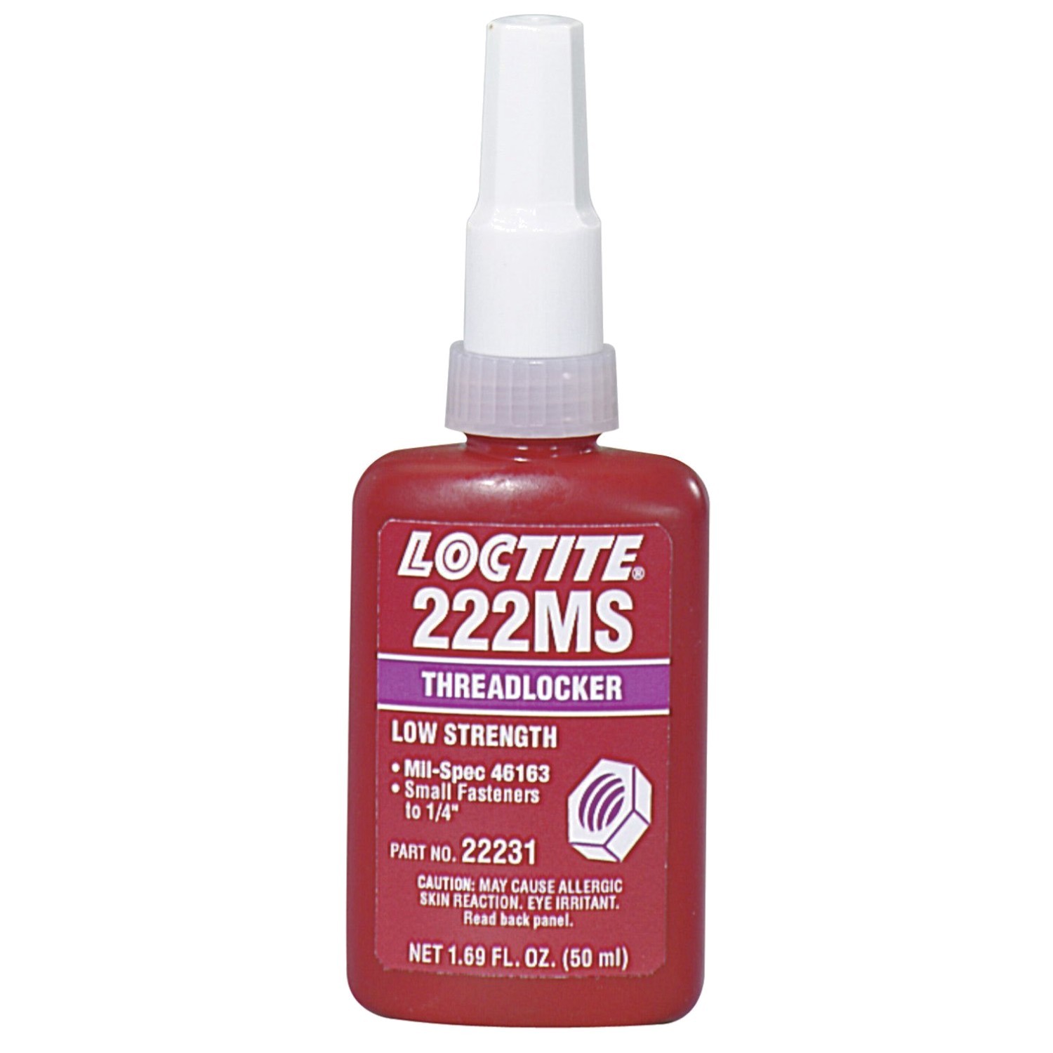 Mil Spec Purple Threadlocker – Low Strength – 50mL Bottle
