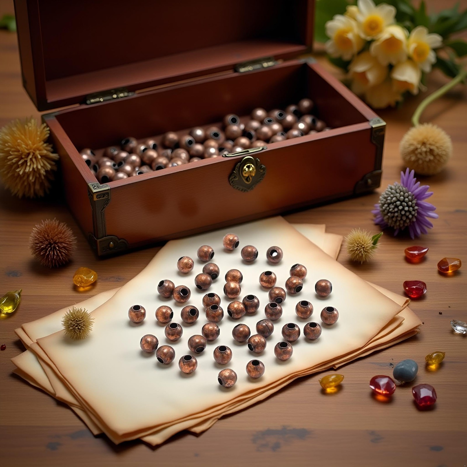 300Pcs/lot 3mm Antique Copper Round Spacer 3 Millimeters,