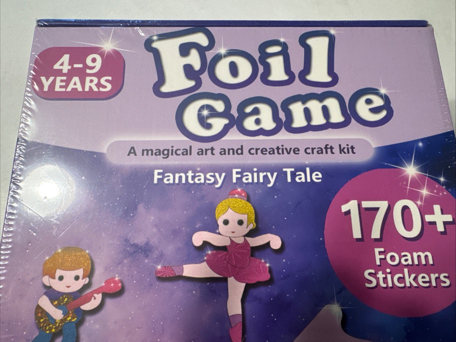 Kids Arts & Craft Kit Foil Magical Art & Creativity. Develop Skills.