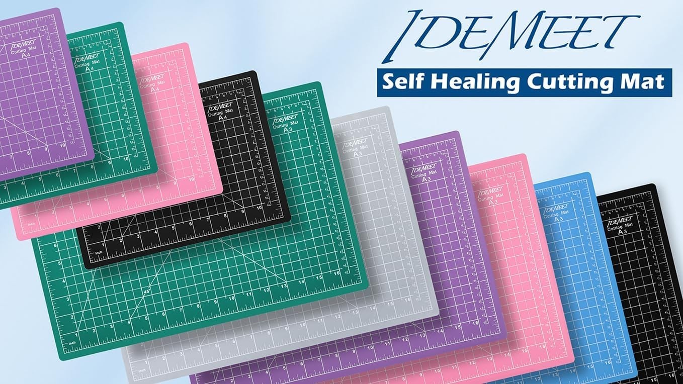 Density-upgraded 24″ x 36″ Large Self Healing Sewing Mat, Rotary Cutting Mat …