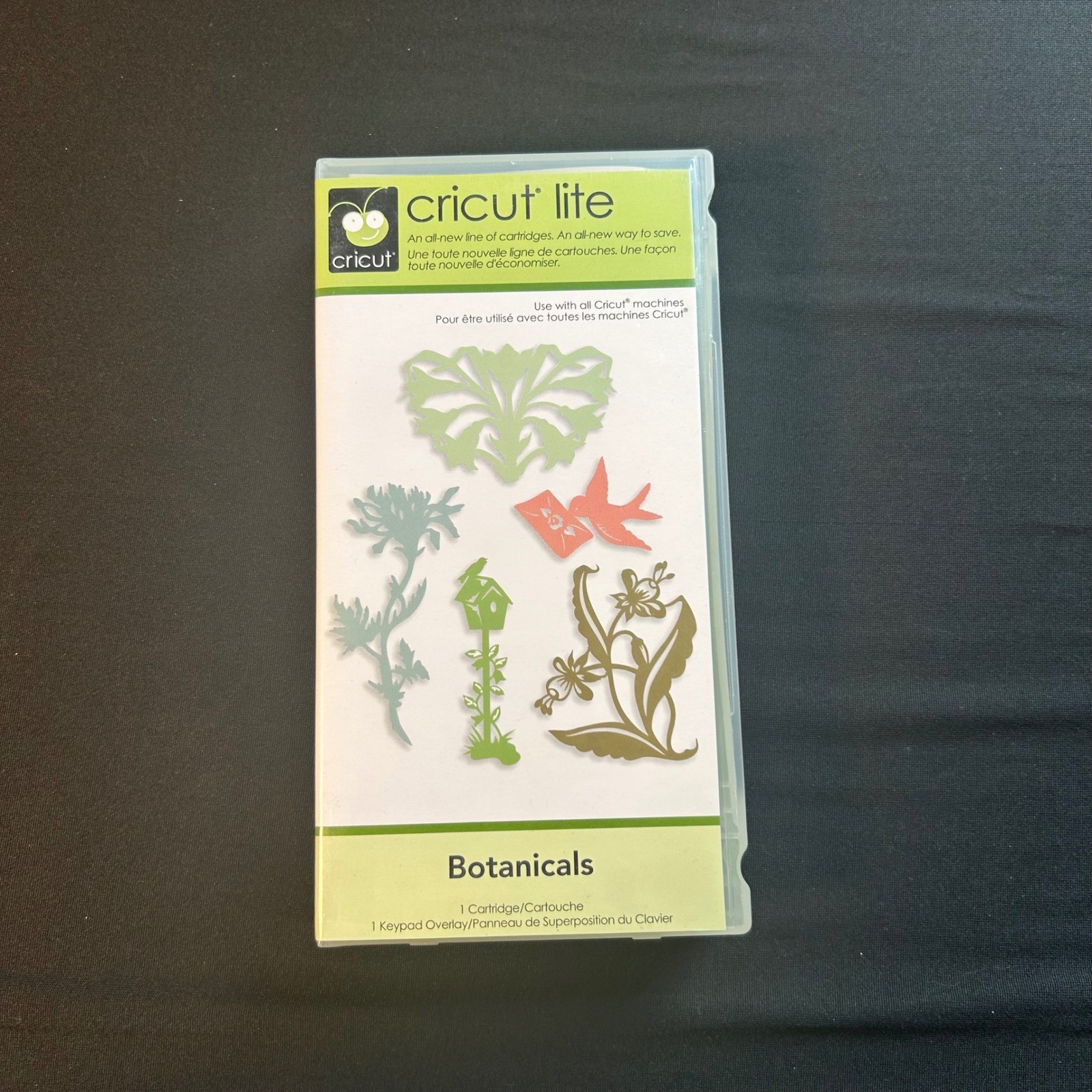 cricut lite botanicals paper craft floral garden cartridge link status unknown