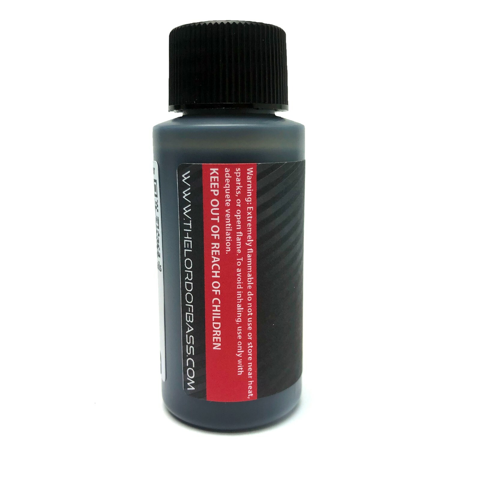 1oz Pro-Grade Black Rubberized Speaker Glue Adhesive Repair Surround
