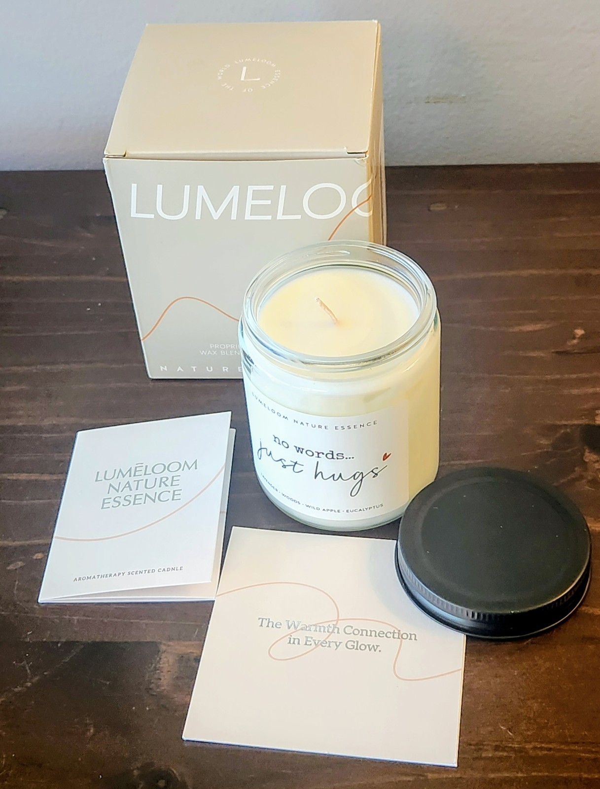 New! LUMELOOM Sympathy Gifts for Loss of Loved Ones Etc… 9oz w/Original Box