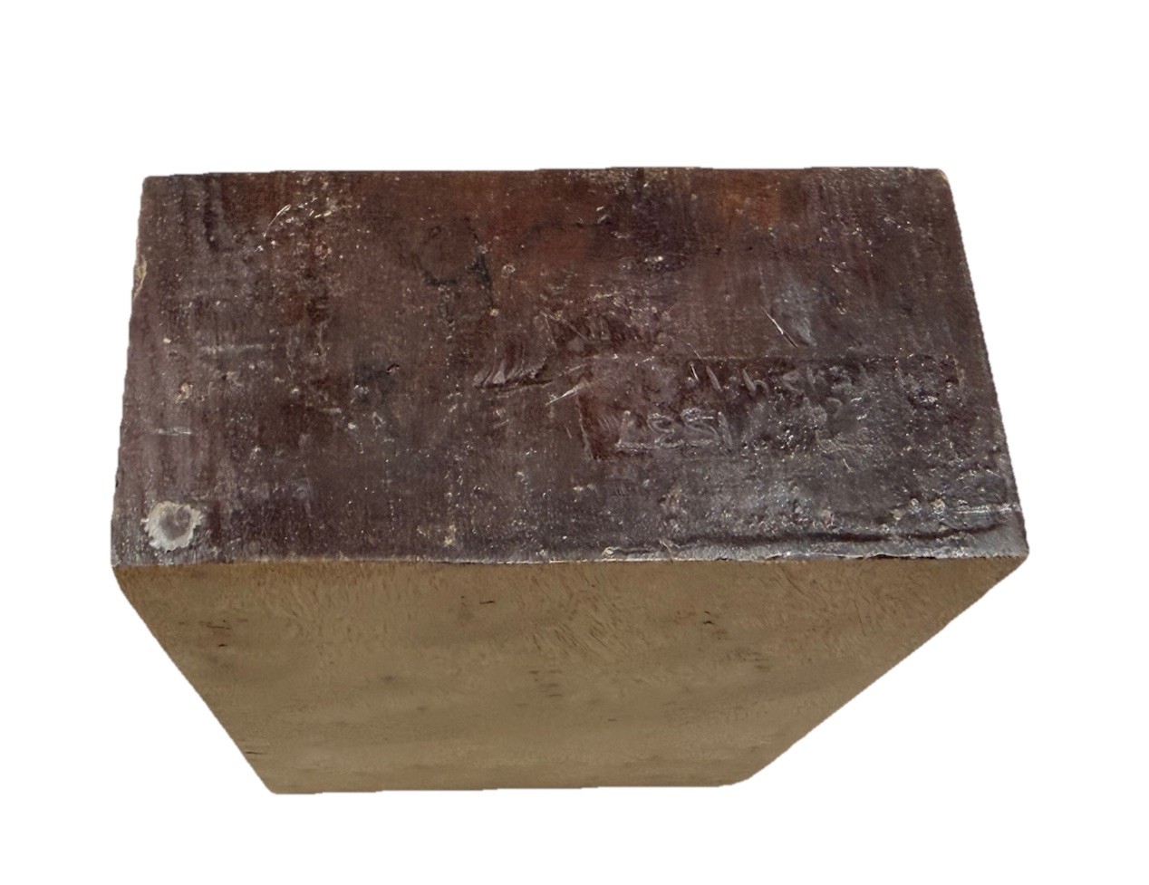 Camphor Burl Block / blank 8-3/8” x 5-1/2” x 2-7/8” (z47) air-dried