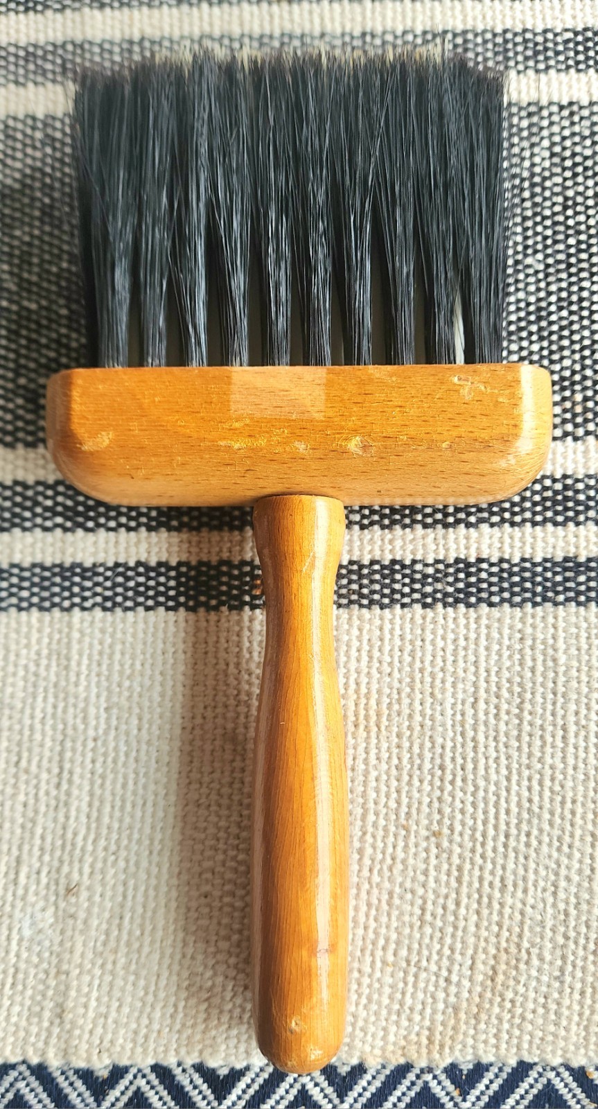 Vintage Whistler Brush Badger Hair Faux Finishes Dusting Brush New Old Stock