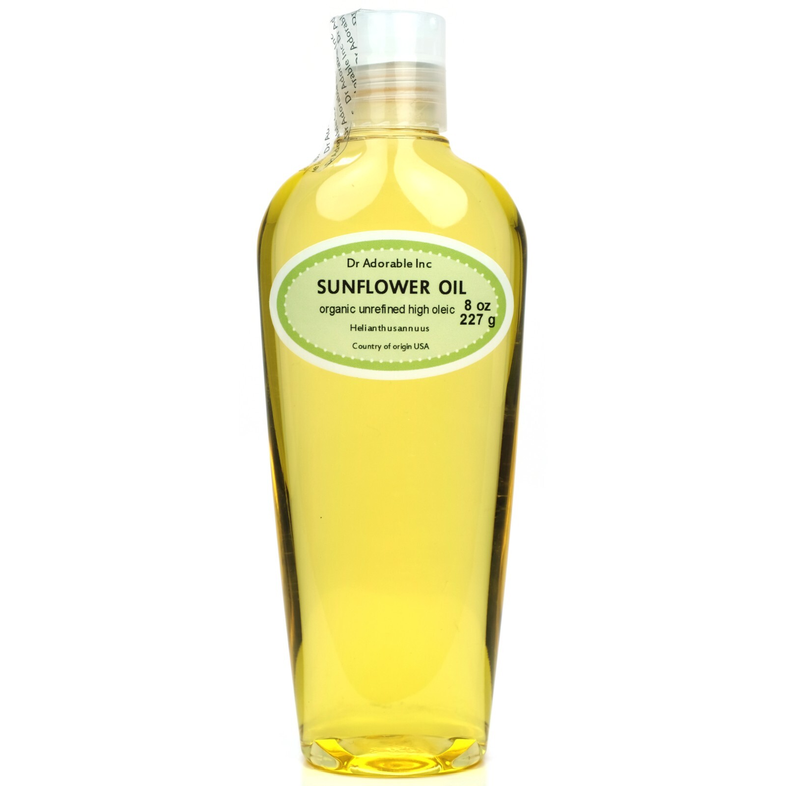 PURE UNREFINED SUNFLOWER OIL ORGANIC COLD PRESSED 2 OZ 4 OZ-UP TO 1 GALLON