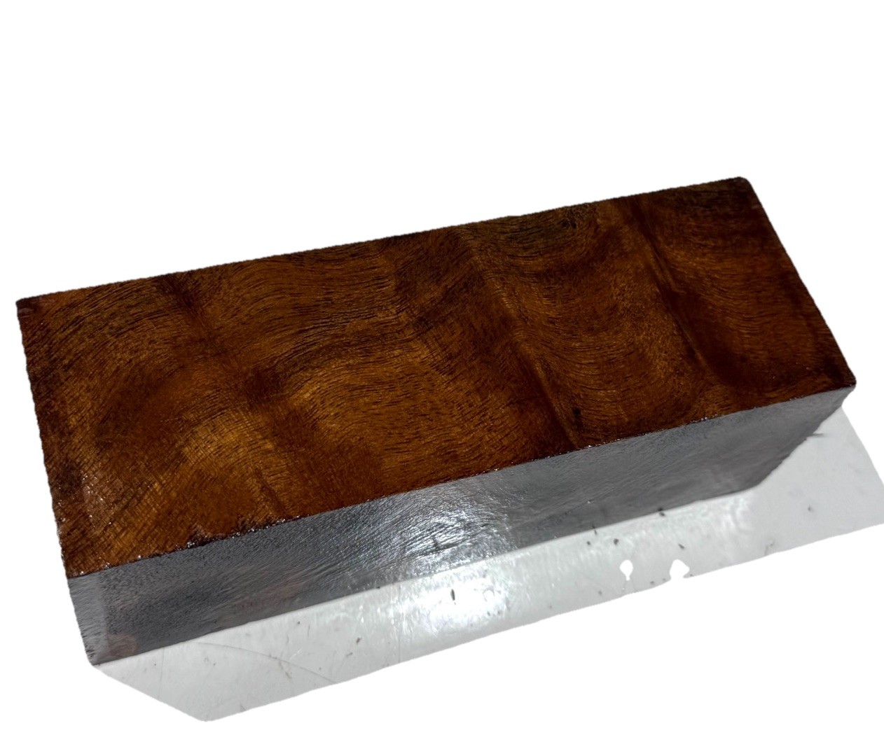 Camphor burl wood turning blank 2-5/8″ x 2-5/8″ x 7-1/2″ (d66) Dried