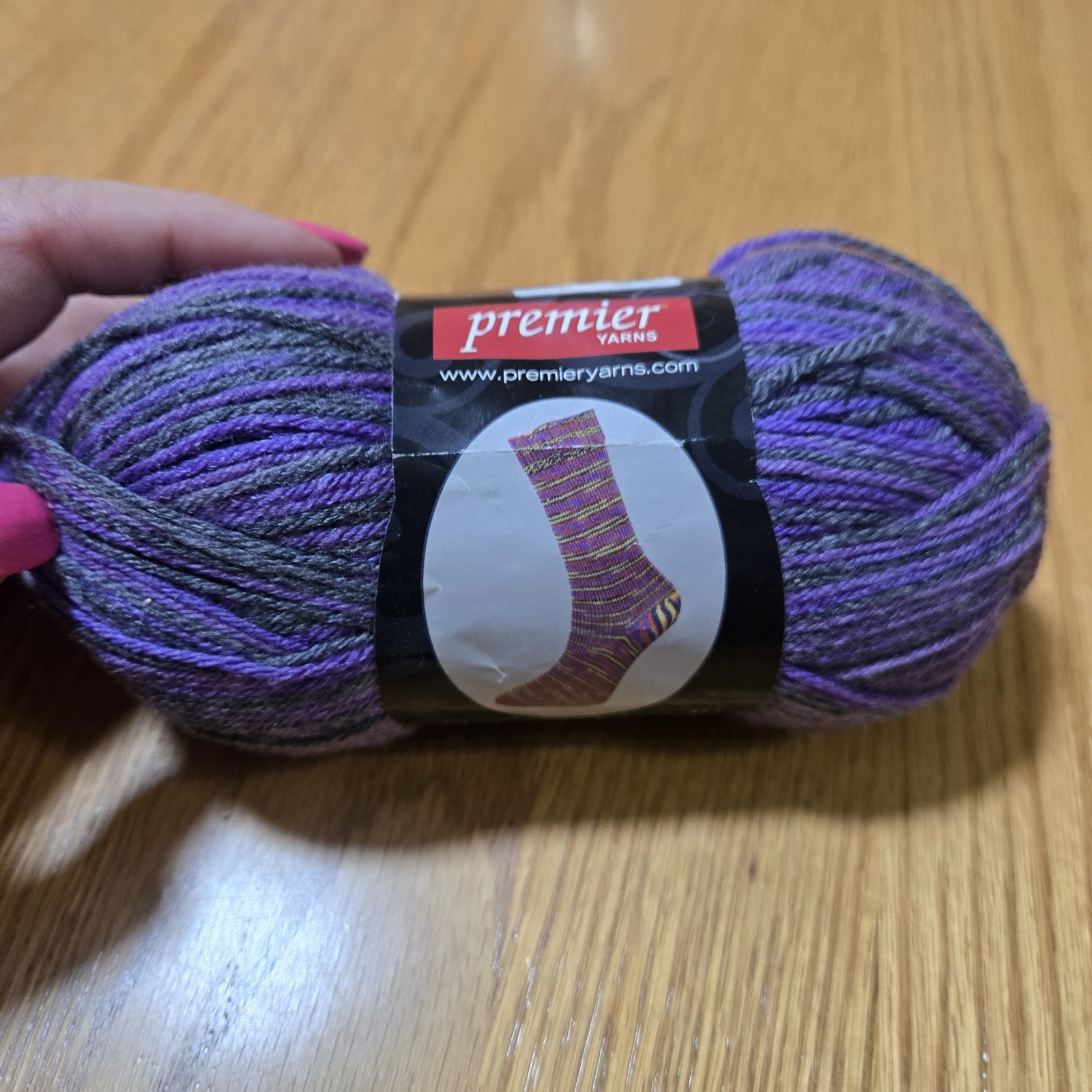 Patons Kroy & Deborah Norville Serenity Sock Yarn Lot of 2 Wool Super Fine