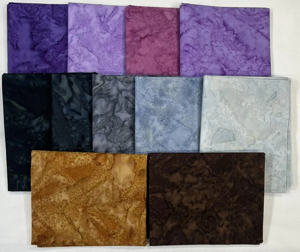 Bali Granite Hill Batiks ~ 40 Fat Quarters ~ Benartex