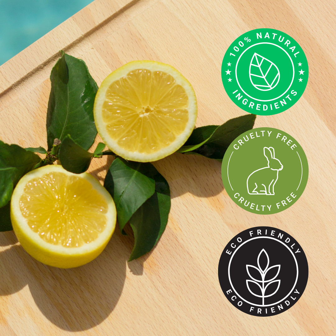 Bulk 32 fl oz Lemon Essential Oil (100% Pure & Natural) in Aluminum Bottle