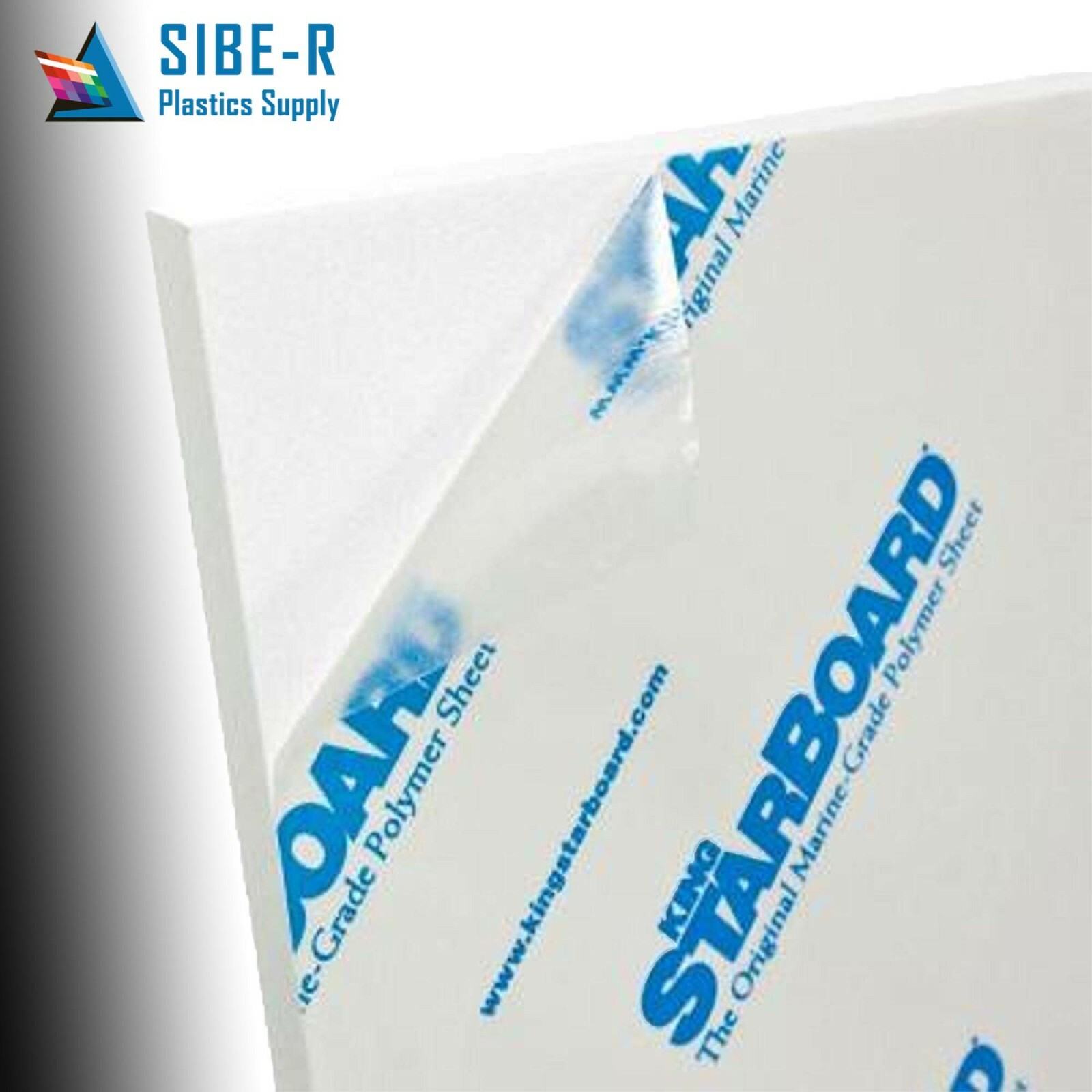 HDPE King Starboard Sheet – 1/4″ Thick (6mm) – Choose Your Size & Color
