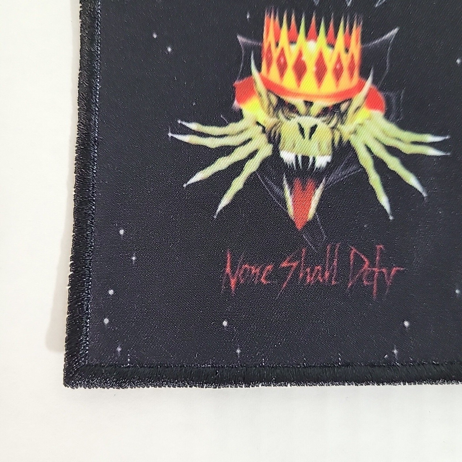 INFERNAL MAJESTY None Shall Defy SMALL PATCH Printed Band Logo
