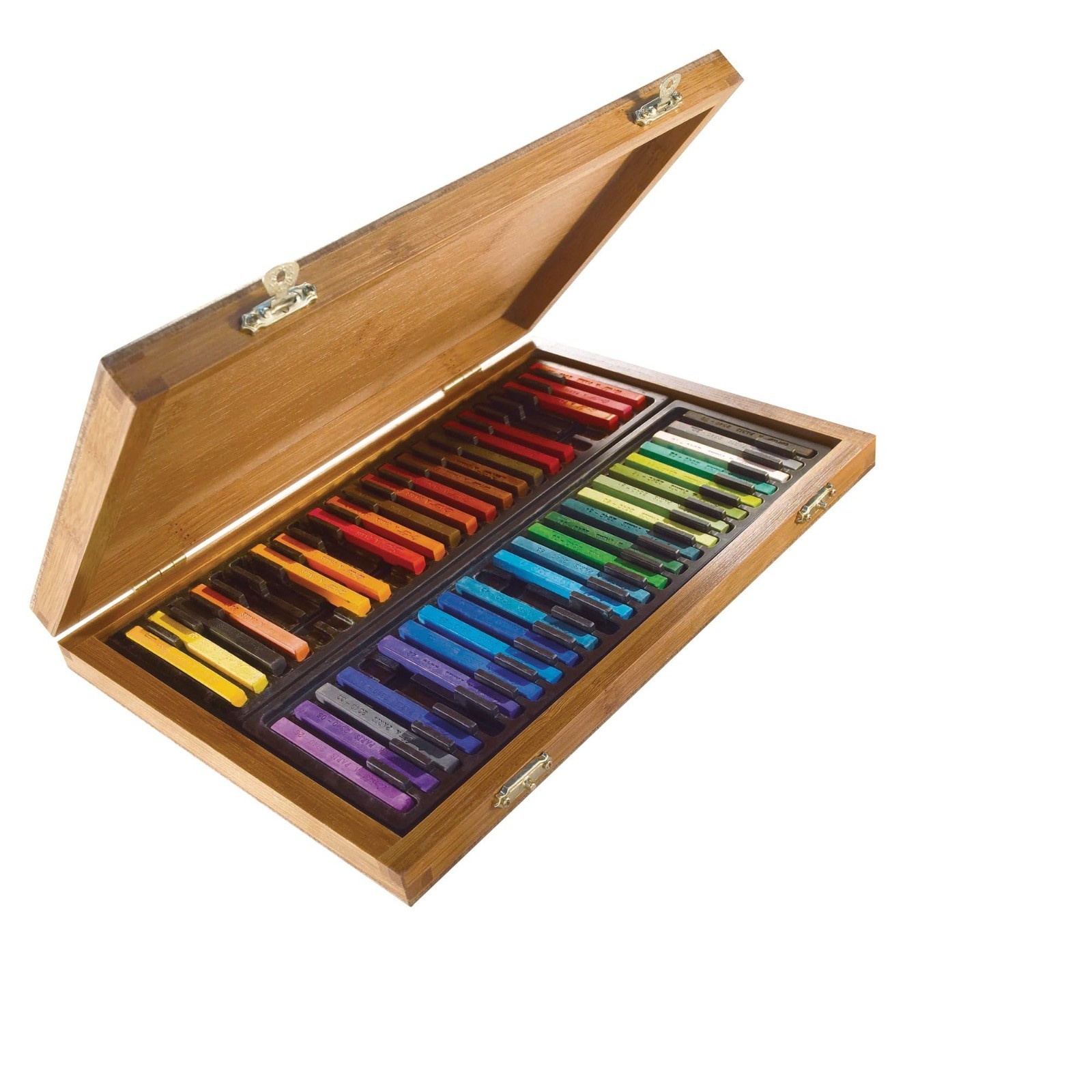 ✨NEW/SEALED✨ Conté à Paris Colour Pastel Carré Wood Box, Set of 48, Assorted