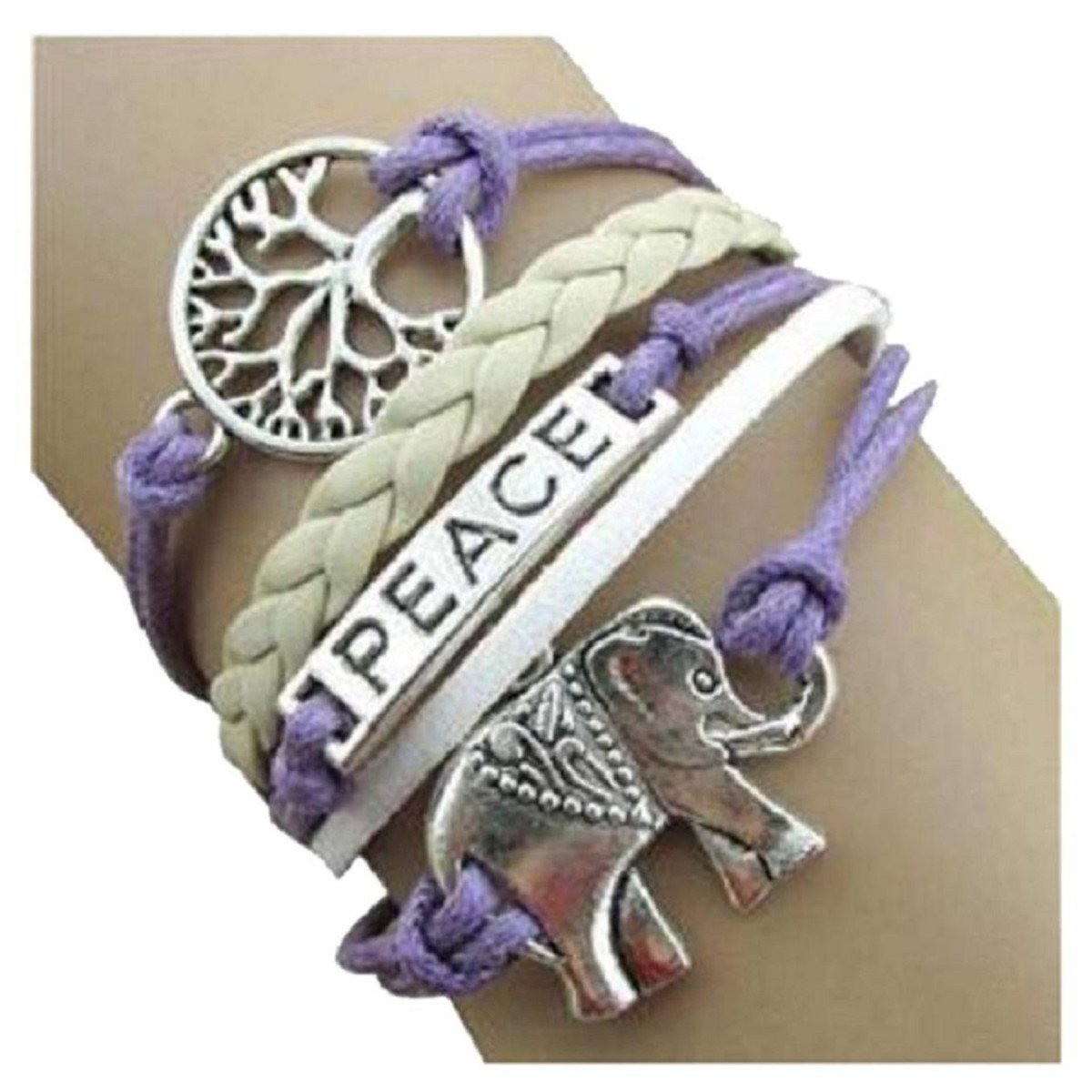 50 Tibetan Tree of Life Charms – Silver Metal DIY Jewelry Making