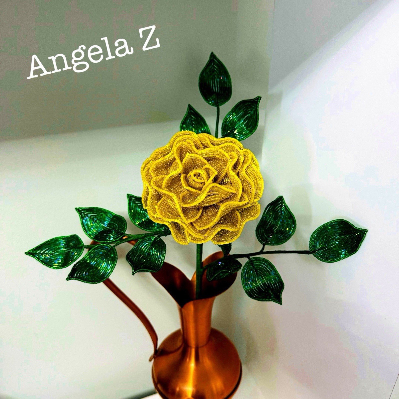 Beaded Rose