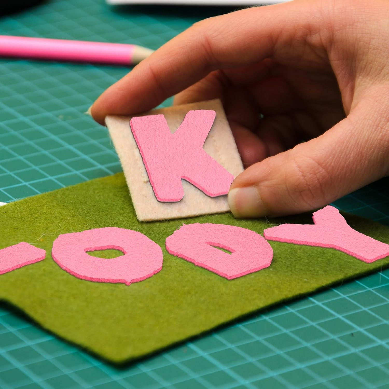 10 Pcs Pink Felt Fabric Sheets Self Adhesive Felt Sheets 8 x 12 Inches Felt Pape