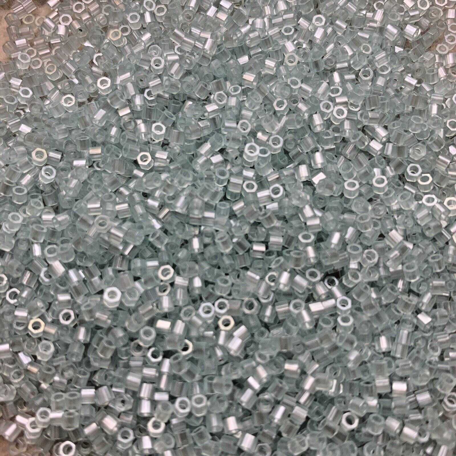 Wholesale 4Oz/114G Delica Beads Bulk Lot Gold & Silver Mixed 2.0-2.3mm Diameter