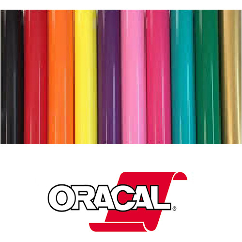 Oracal 651 Permanent Self Adhesive Craft Vinyl 24″ x 30ft and 50ft Roll(s)