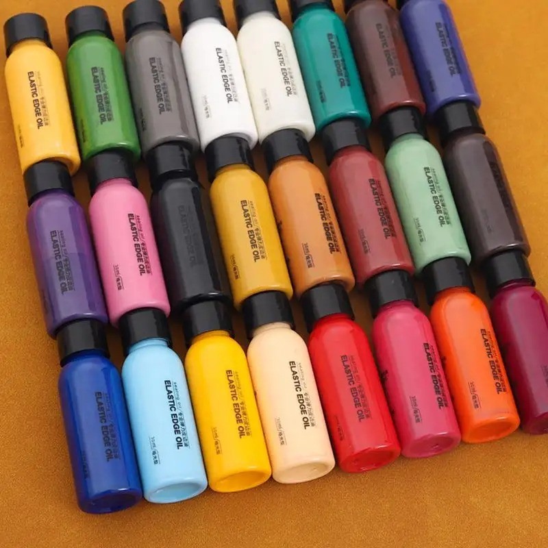 30ml Leather Edge Paint Leather Craft Edge Finish Dye for Shoes & Bags