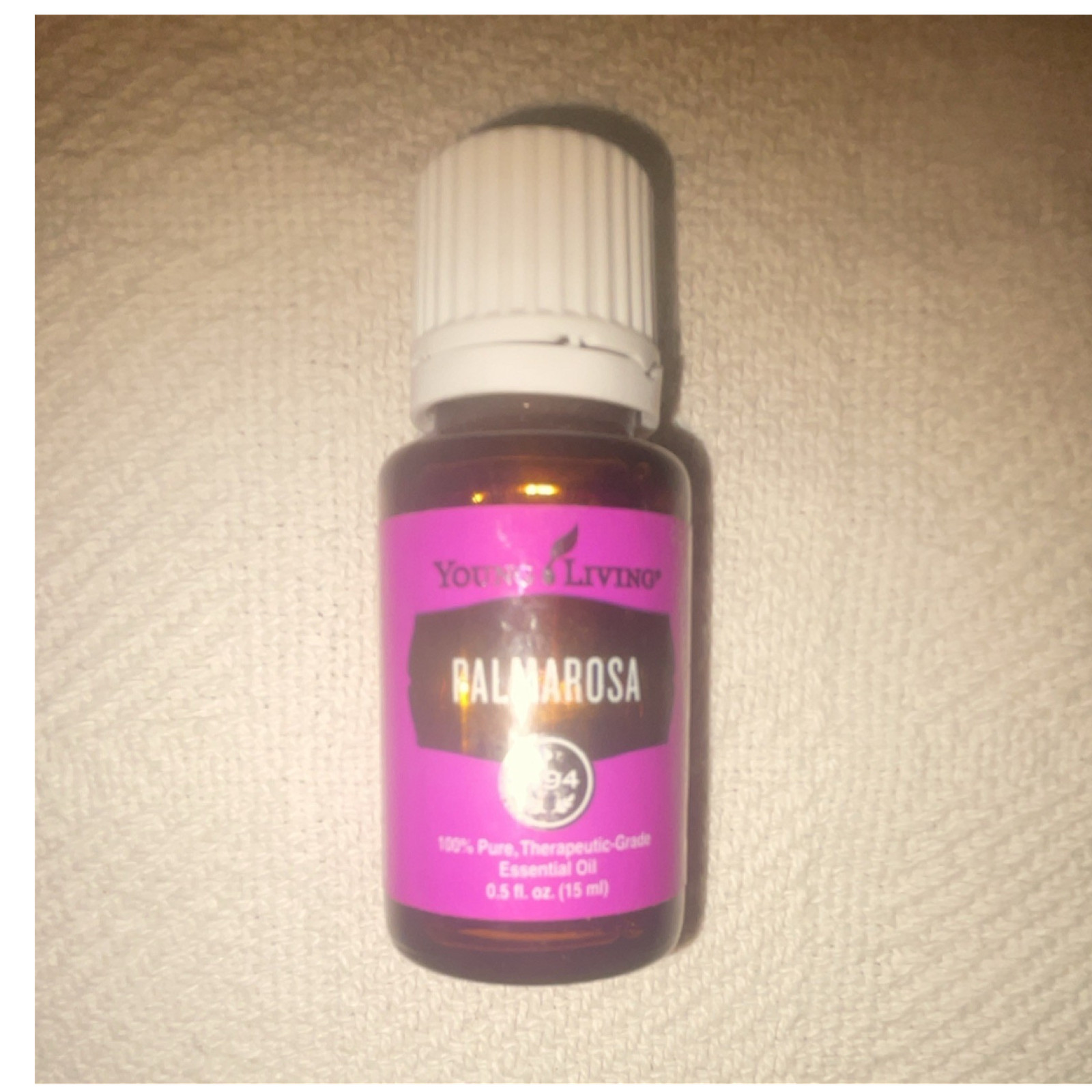 Young Living Palmarosa Essential Oil 15ml, 0.5 fl oz, 100% Pure, MPN 394