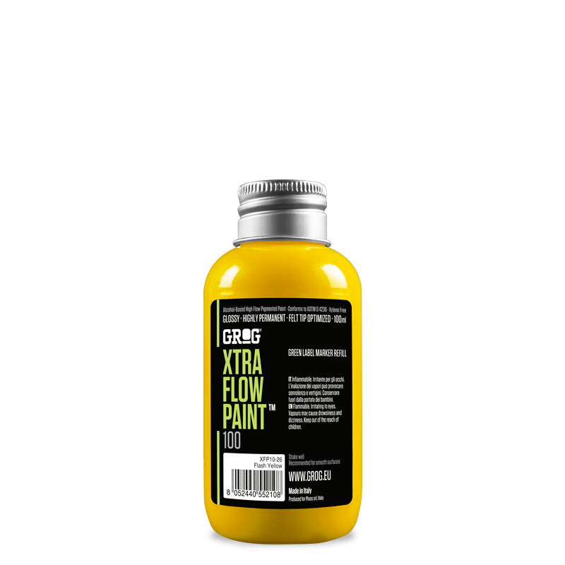 GROG Xtra Flow Paint 100ml Alcohol-based Low-Viscosity Refill Graffiti Art