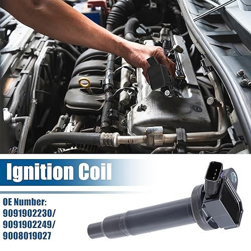 Car Ignition Coil for Toyota Sequoia 2001-2009 for 2.44″x2.32″x6.10″x0.30″