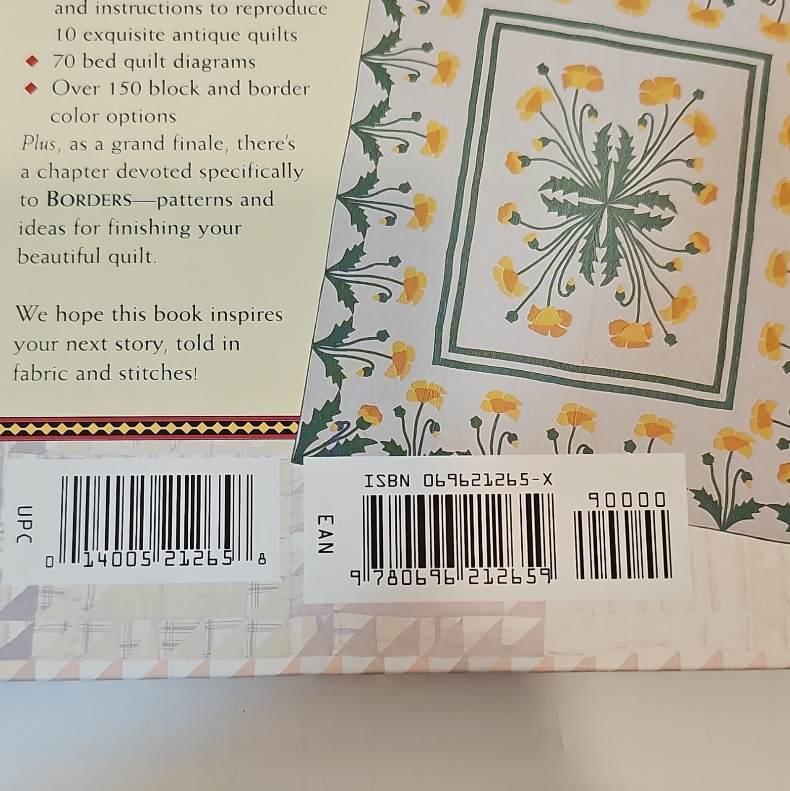 Better Homes and Gardens Grandma’s Best Quilt Blocks Quilting Books, MPN 069622…