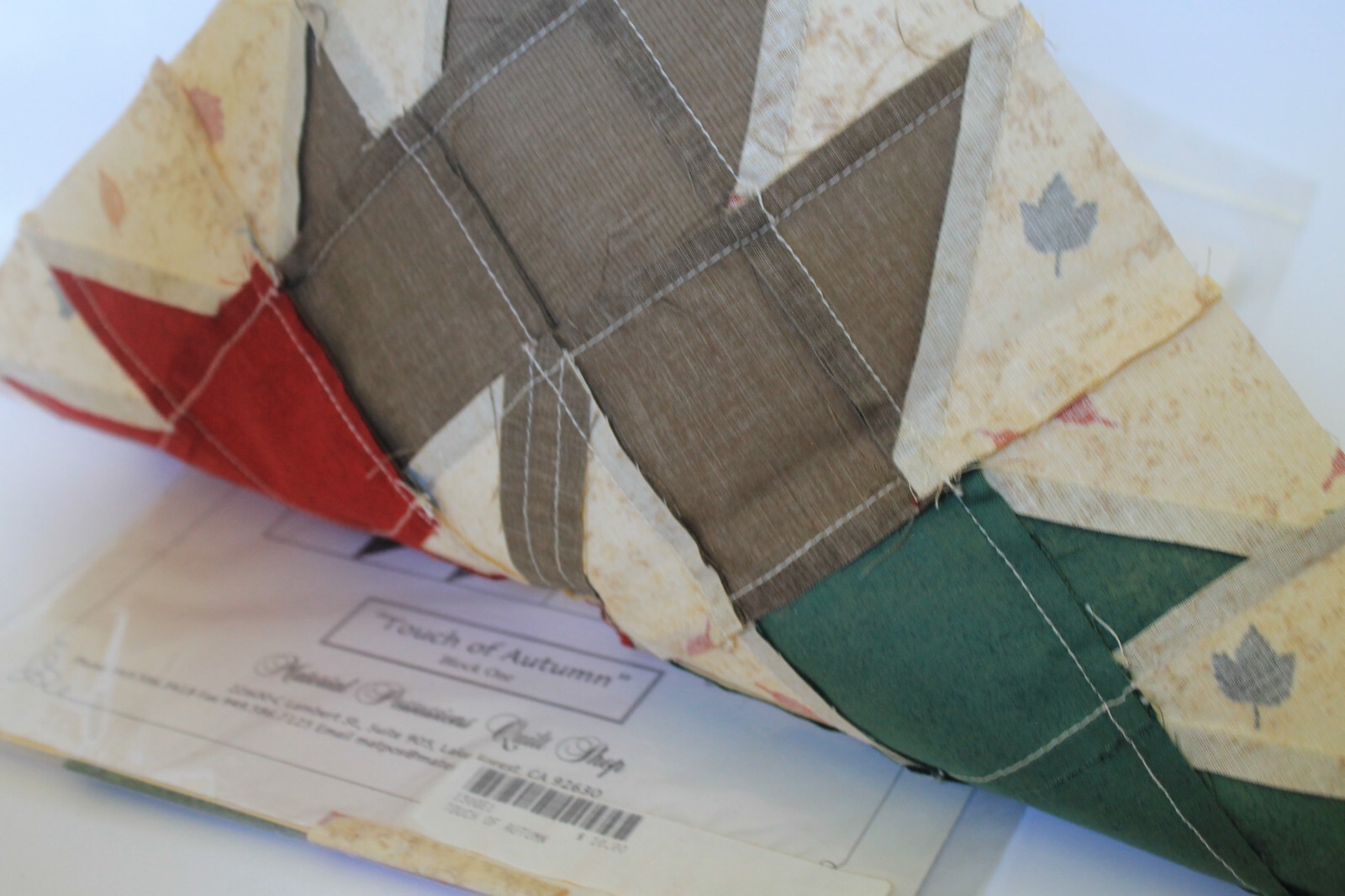 Quiltessentials Block Month #1 Prize Possession By Wendy Hager, Touch Of Autumn