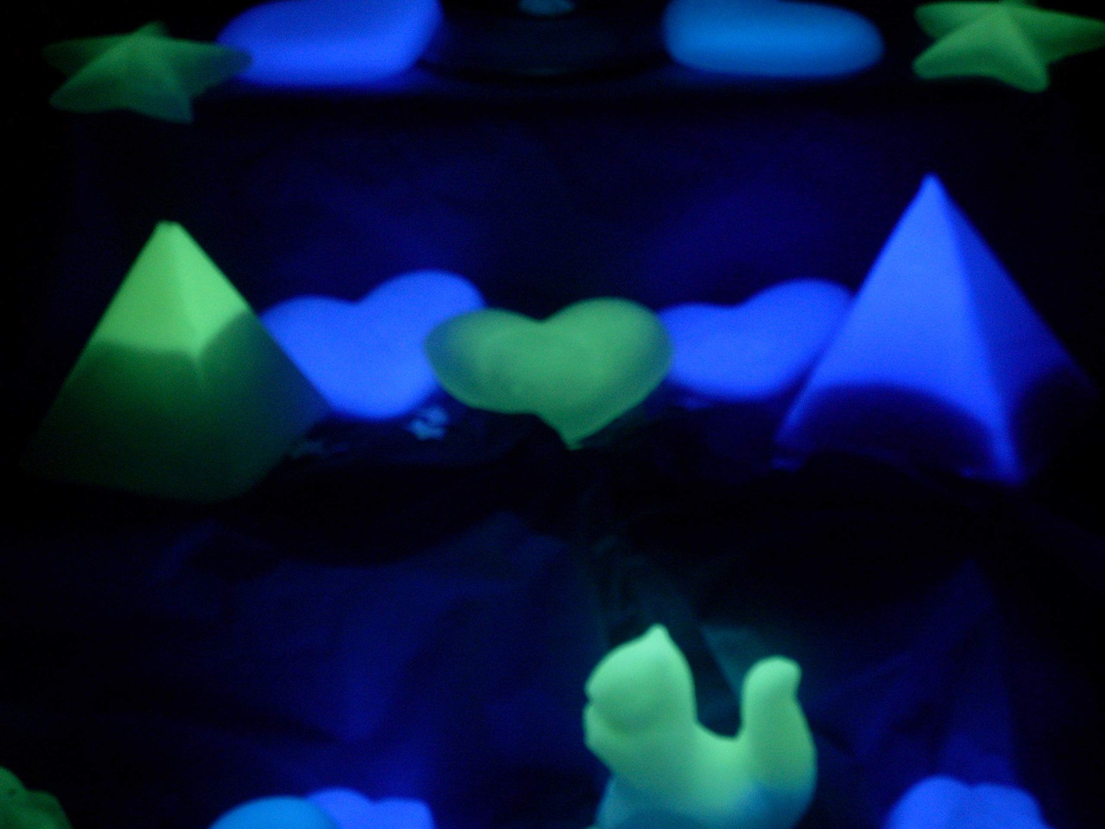 1Oz (30G) WHITE Glow in the Dark Neutral Invisible Strontium Aluminate Glow in t