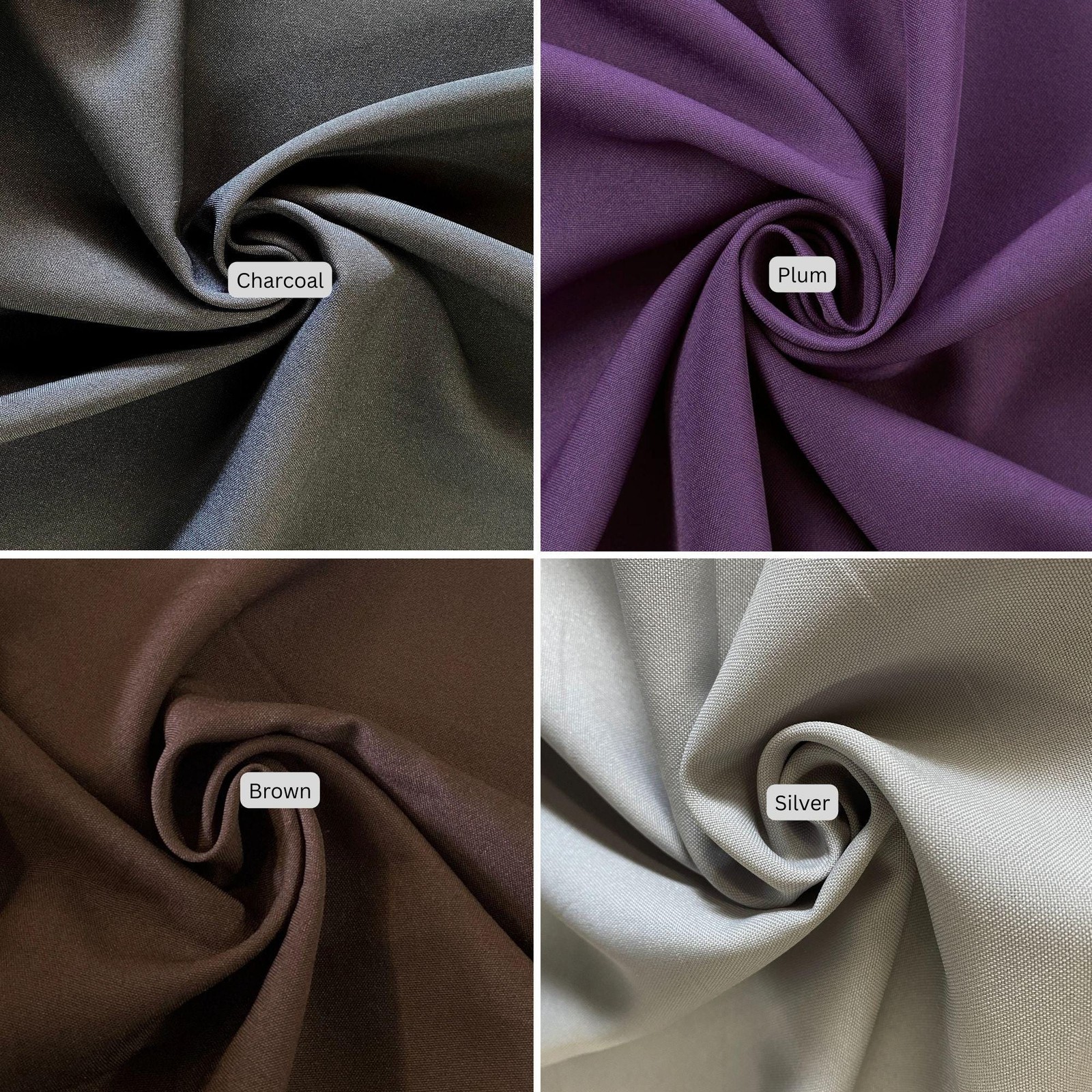 Poly Poplin Fabric 60 Inch Wide Wrinkle Resistant Polyester Durable Fabric