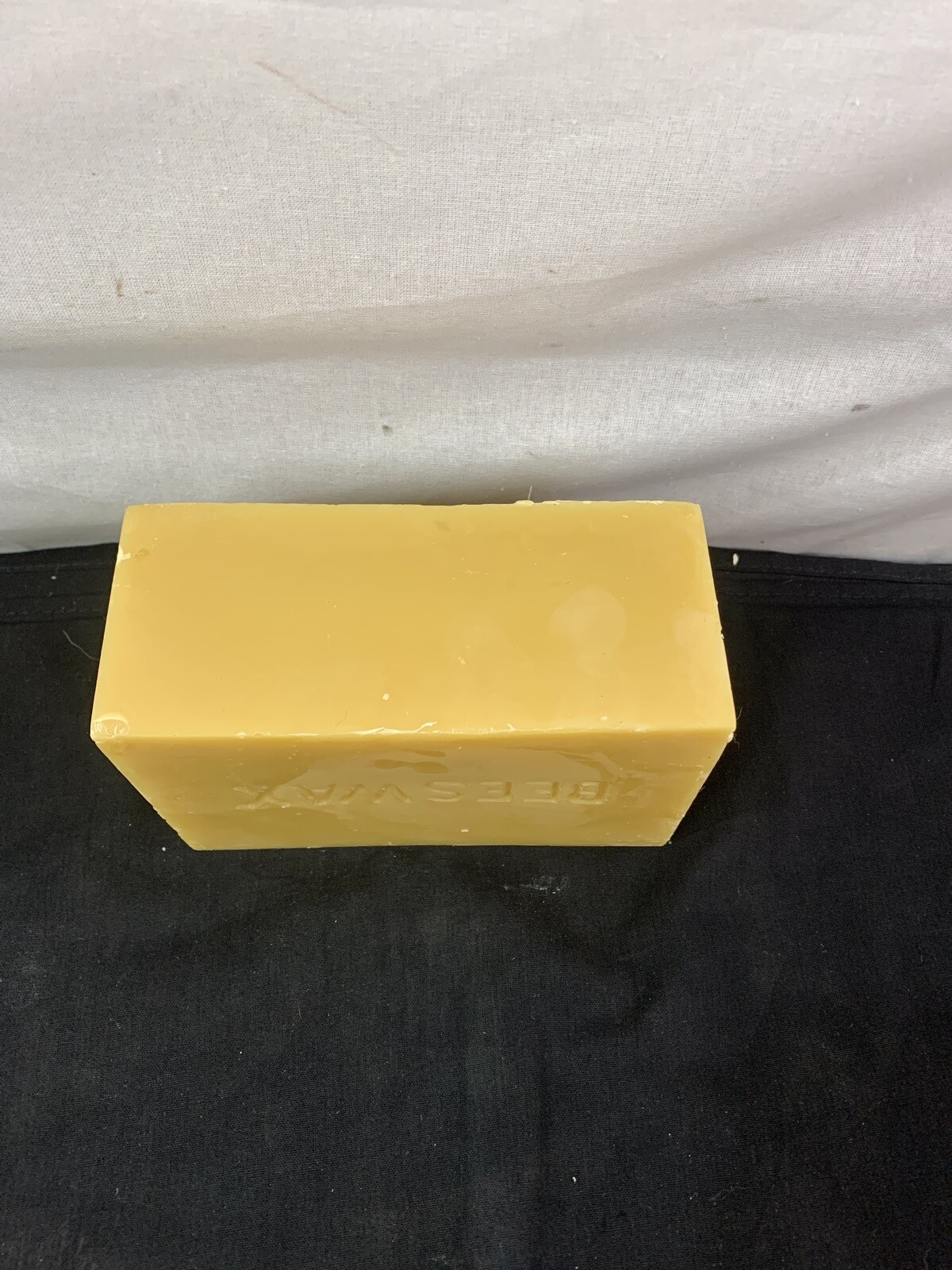 1 Pound Pure Beeswax – Golden Yellow Bees Wax – 1 block Free ship, Organic
