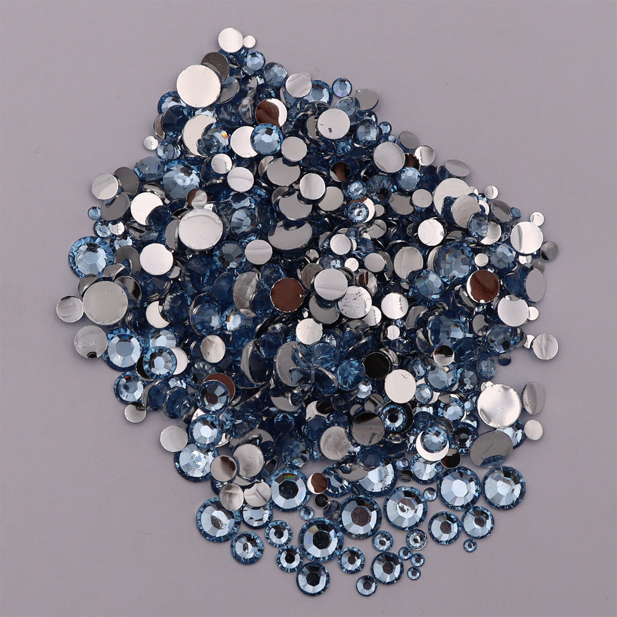 Resin Non Hot Fix Rhinestones Flat Back Gem Plastic Crystals Trimming For Crafts