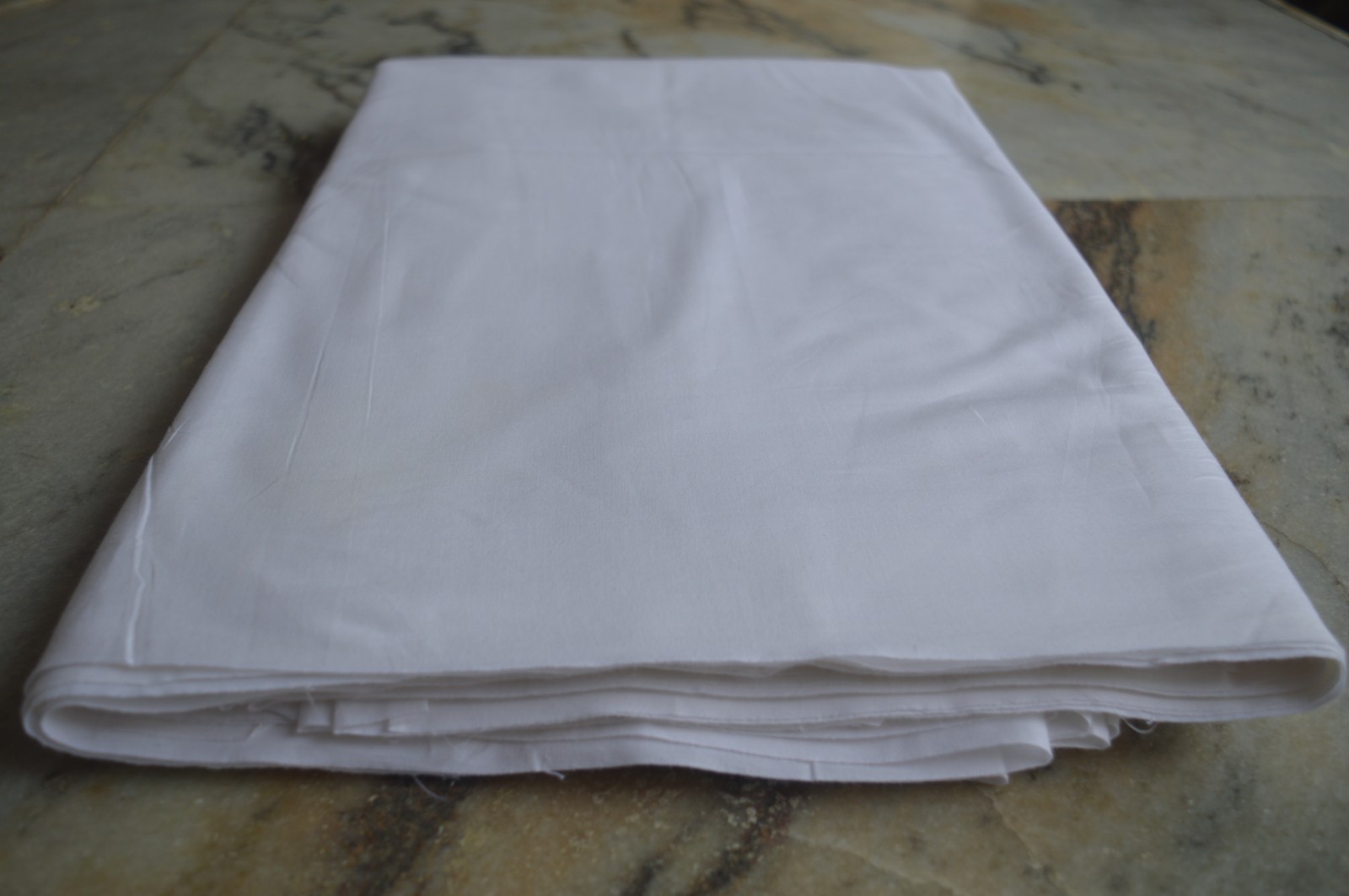 White Solid Plain 100%Cotton Fabric 5 Yard NO TARRIF CHARGES 100%✅ ZK_79