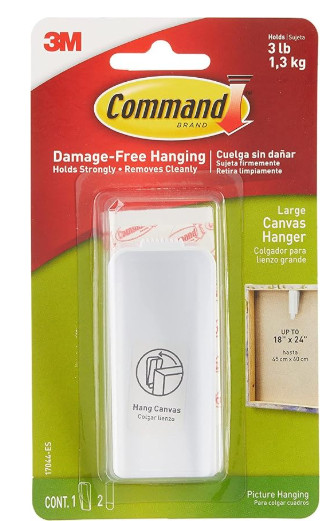 3M Lot of 2 Command White Damage-Free Picture Hangings Kit NIP