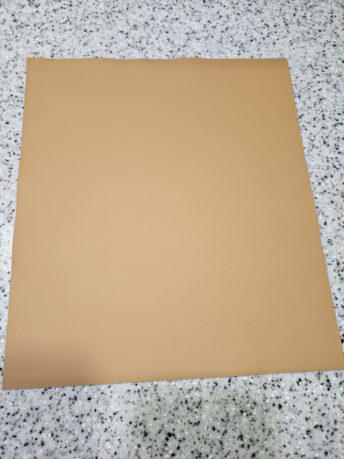 Upholstery Leather 13″ x 11″ inches Beige Automotive grade Leather NEW
