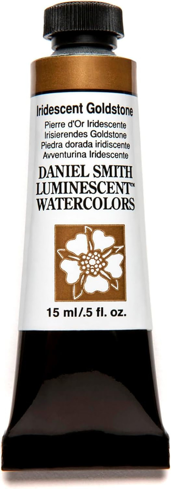 Extra Fine Watercolor Paint, 15Ml Tube, Iridescent Gold , Stone, 284640018, 0.5