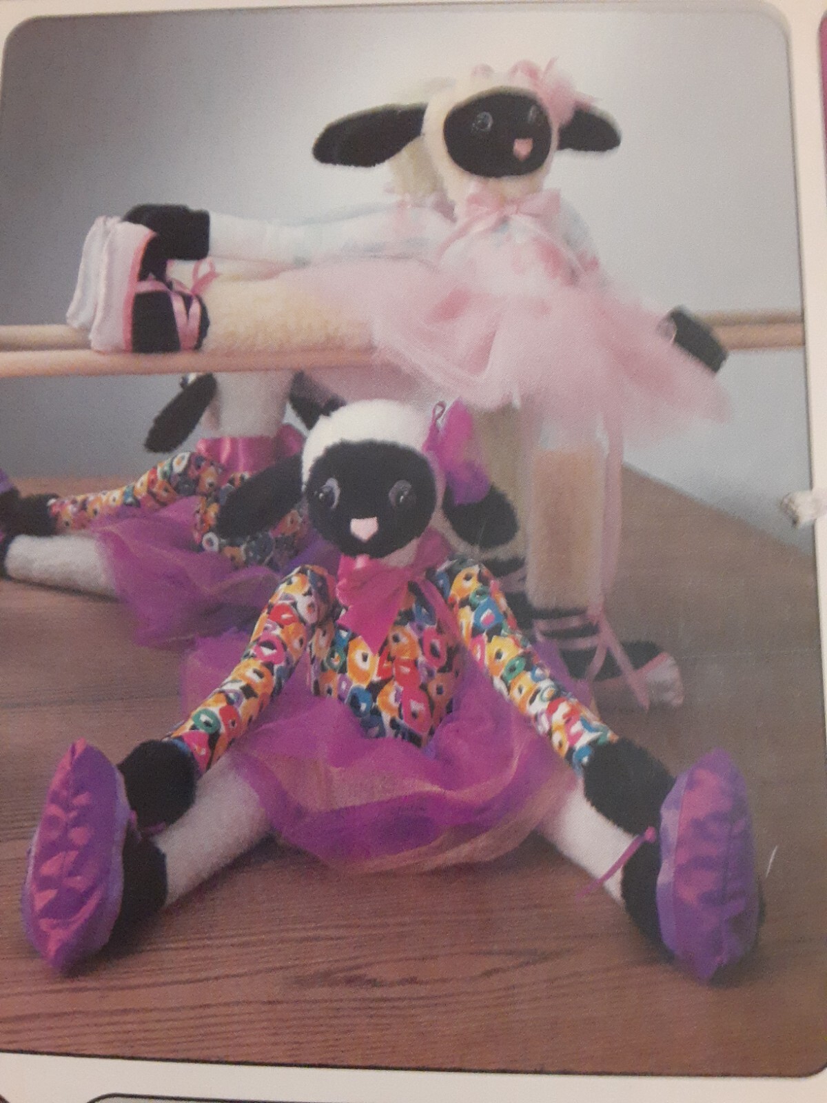 Fairfield POLY-FIL Pattern – BALLERINA LAMB D-209 – New in Package!