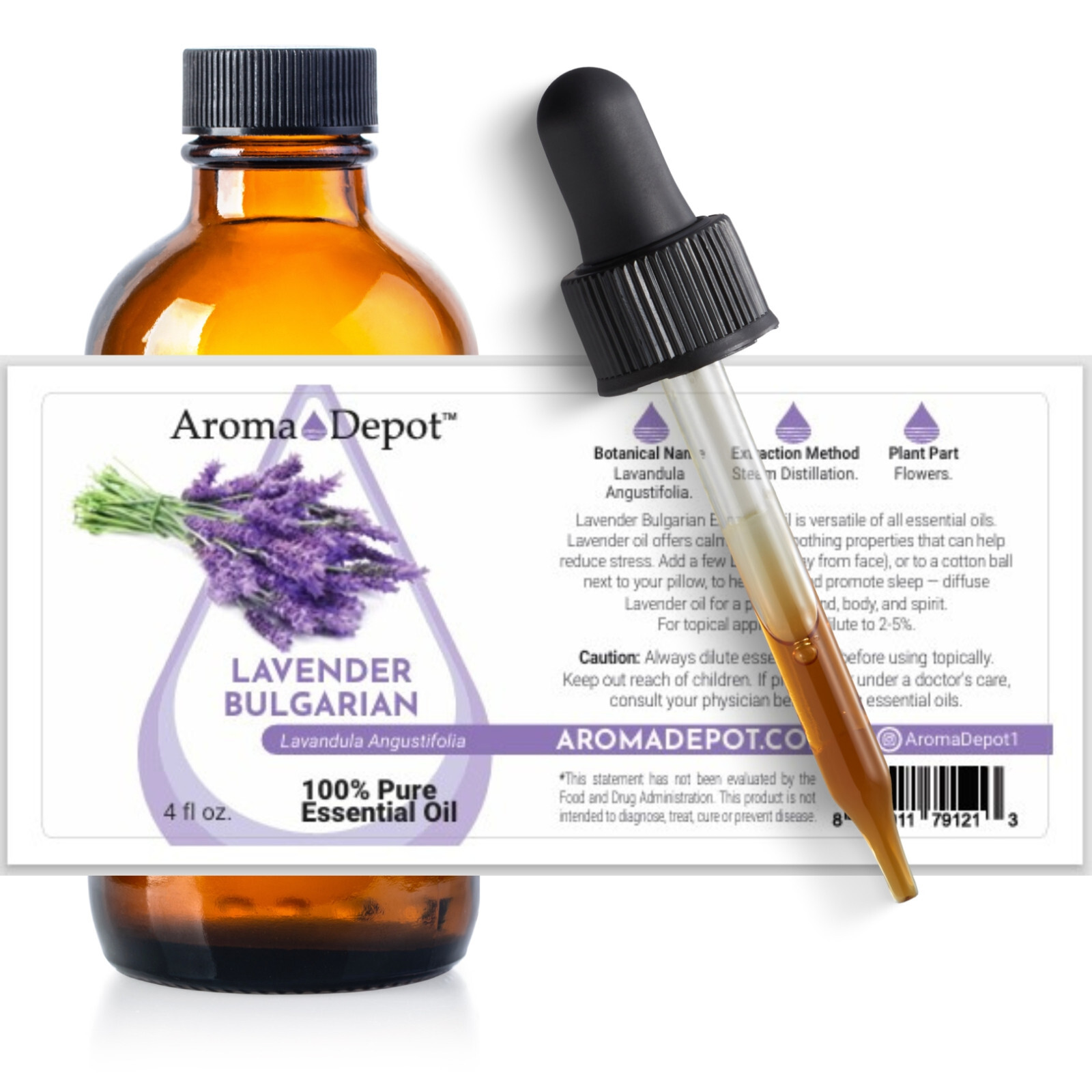 Essential Oil 4 oz. Therapeutic Grade 100% Pure Natural Undiluted Aceite Esencia