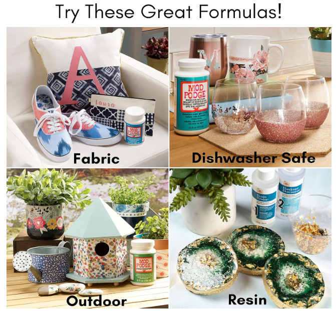 Mod Podge Matte Sealer, Glue & Finish: All-in-One Craft Solution- Quick Dry