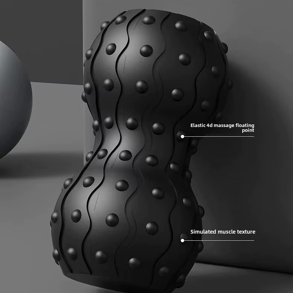 5-Speed Vibrating Massage Ball – Peanut Massager and Vibrating Foam Roll APL