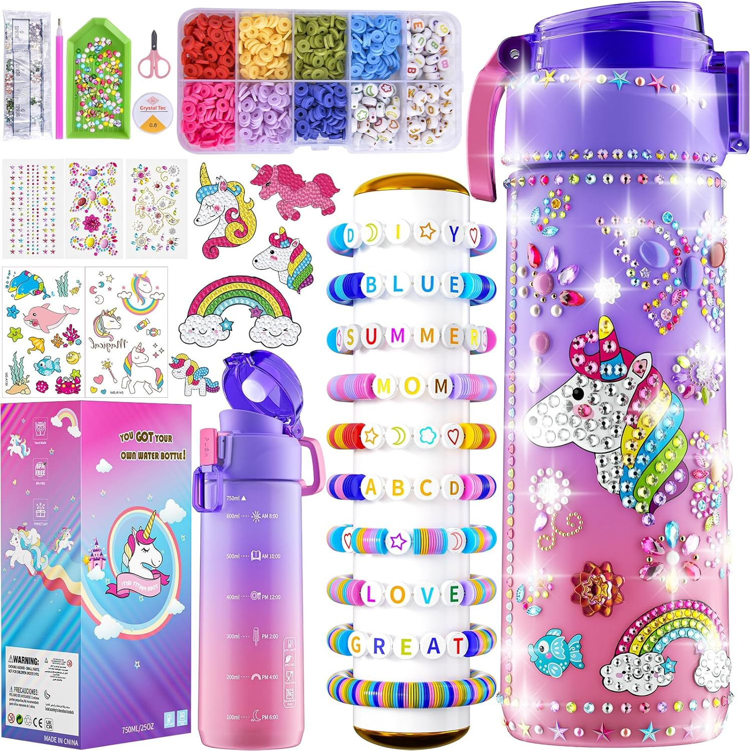 Toys For Girls Craft Set Kids 3 4 5 6 7 8 9 10 11 Years Age Old Cool Gift Xmas**