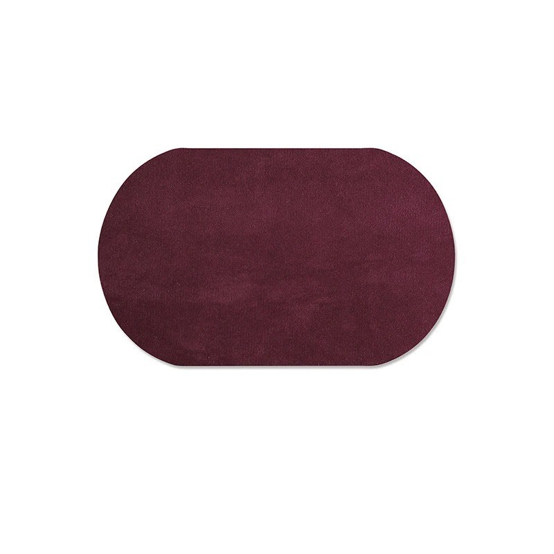 Suede Leather Iron on Oval Elbow Knee Patches DIY Repair Sewing Applique