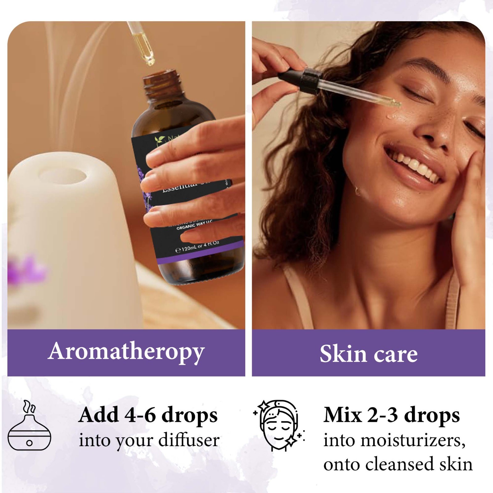 Natural Way Lavender Essential Oil 4 Fl Oz (120 ml)