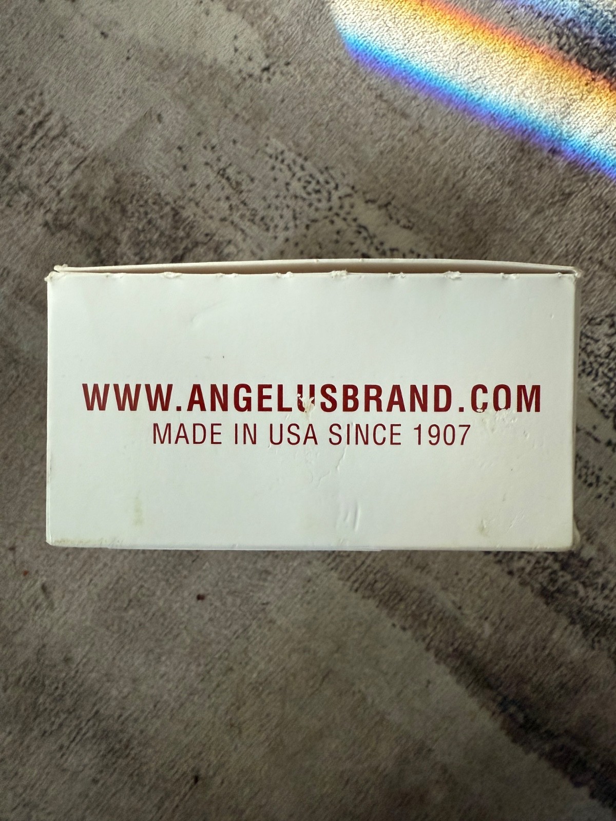 Angelus Shoe Polish | Acrylic Leather Paint | 12 Colors / 1 oz. | Open Box